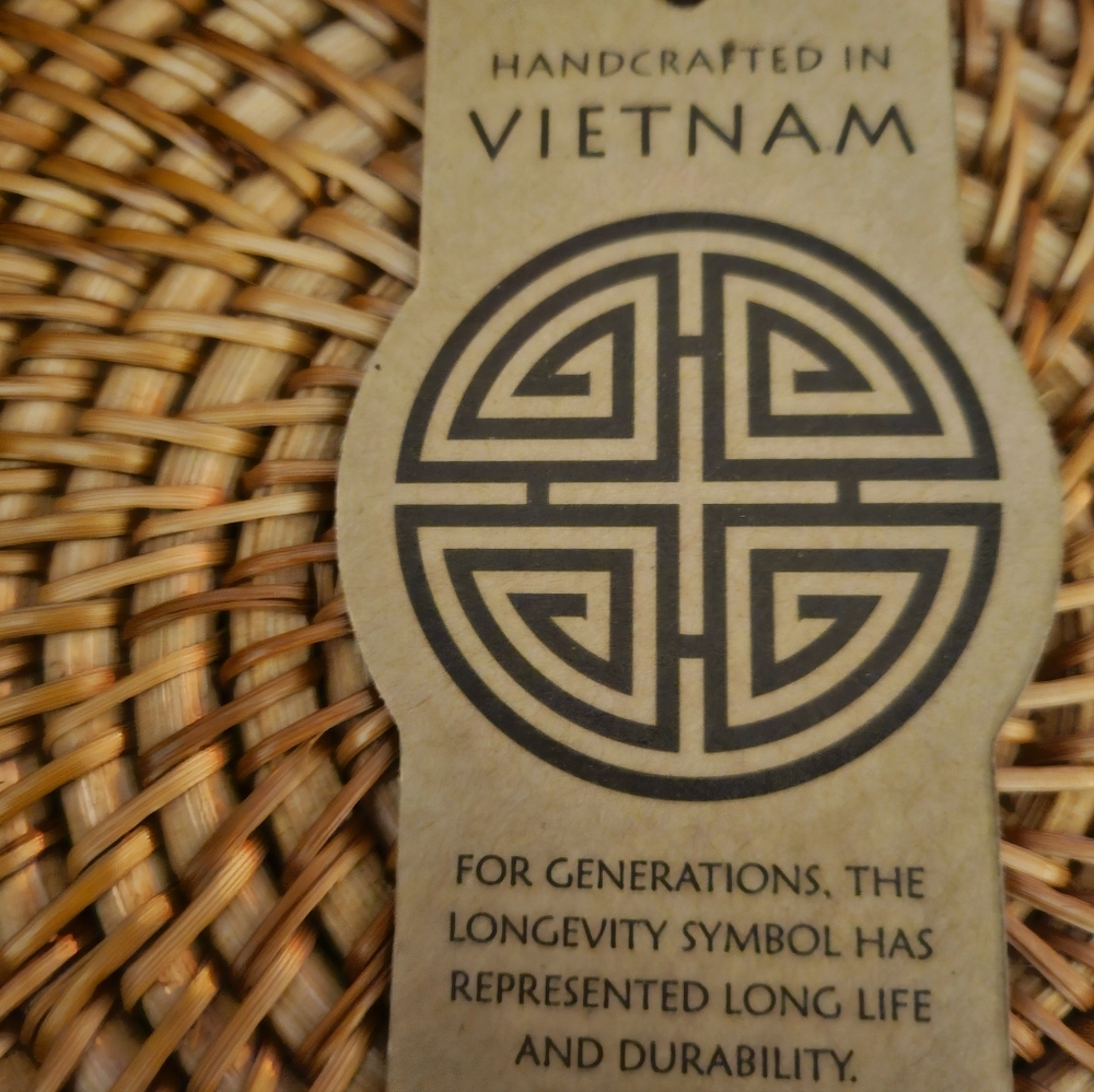 HANDCRAFTED IN VIETNAM BAMBOO Crossbody Bag - Picture 5 of 6